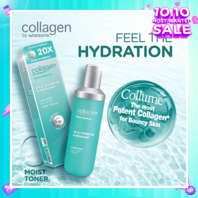 COLLAGEN BY WATSONS Hydro Balance HA & Vitamin B5 & Squalane Moist Toner 130ml