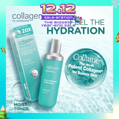 COLLAGEN BY WATSONS Hydro Balance HA & Vitamin B5 & Squalane Moist Toner 130ml