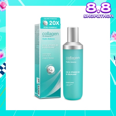 COLLAGEN BY WATSONS Hydro Balance HA & Vitamin B5 & Squalane Moist Toner 130ml