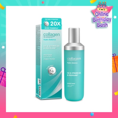 COLLAGEN BY WATSONS Hydro Balance HA & Vitamin B5 & Squalane Moist Toner 130ml
