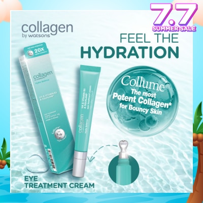 COLLAGEN BY WATSONS Hydro Balance HA & Vitamin B5 & Squalane Eye Treatment Cream 20ml