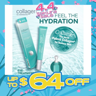 COLLAGEN BY WATSONS - Hydro Balance HA & Vitamin B5 & Squalane Eye Treatment Cream 20ml