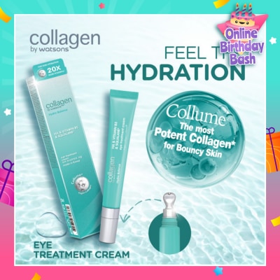 COLLAGEN BY WATSONS Hydro Balance HA & Vitamin B5 & Squalane Eye Treatment Cream 20ml
