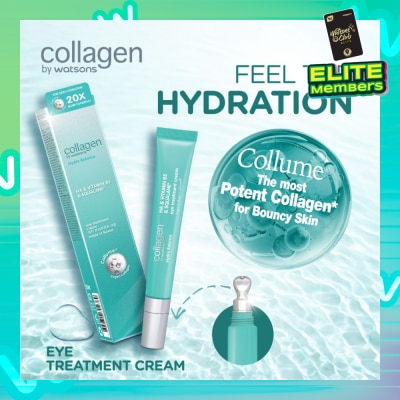 COLLAGEN BY WATSONS Hydro Balance HA & Vitamin B5 & Squalane Eye Treatment Cream 20ml