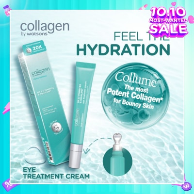 COLLAGEN BY WATSONS Hydro Balance HA & Vitamin B5 & Squalane Eye Treatment Cream 20ml