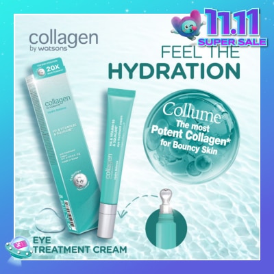 COLLAGEN BY WATSONS Hydro Balance HA & Vitamin B5 & Squalane Eye Treatment Cream 20ml