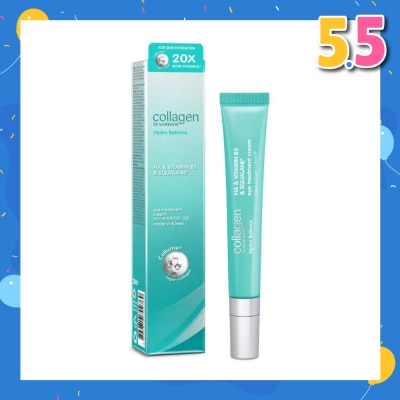 COLLAGEN BY WATSONS Hydro Balance HA & Vitamin B5 & Squalane Eye Treatment Cream 20ml