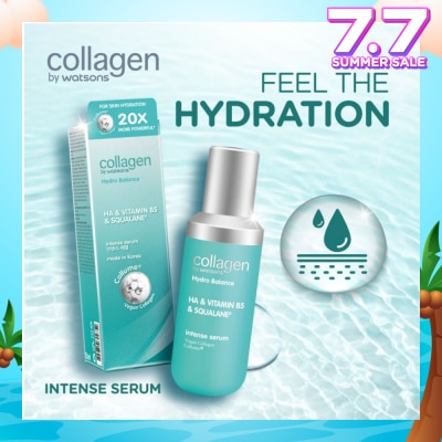 COLLAGEN BY WATSONS Hydro Balance HA & Vitamin B5 & Squalane Intense Serum 35ml