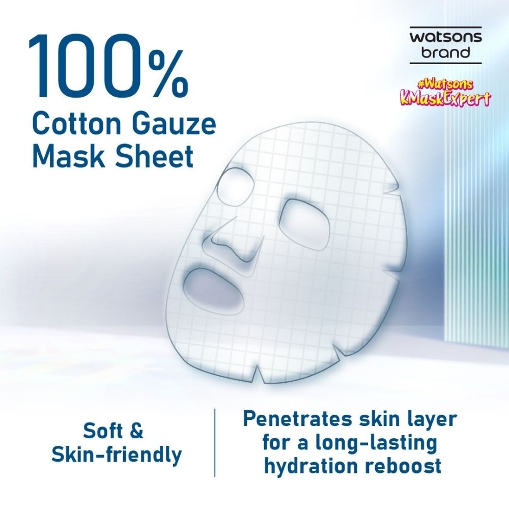 Deep Hydra Essence Sheet Mask 23ml (With 10 Types Of Hyaluronic Acid, Algae Complex & Ceramide) 1s