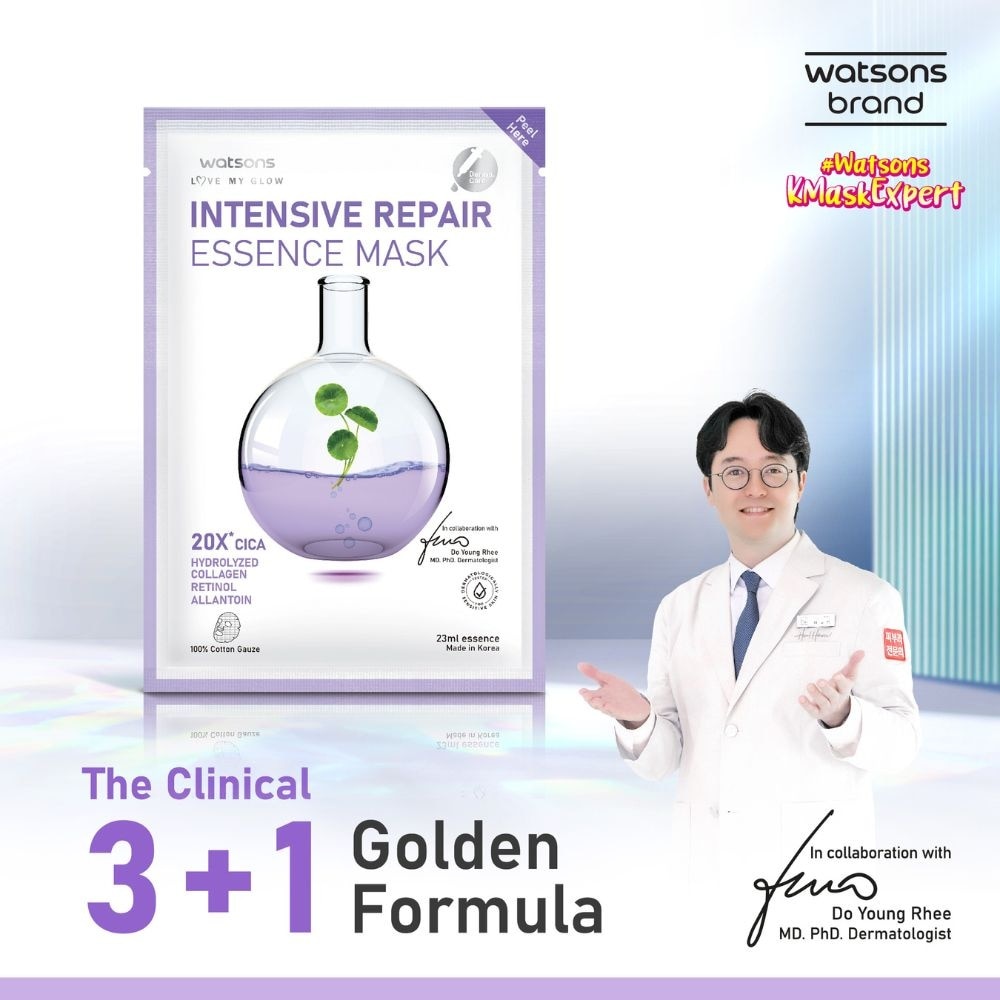 Intensive Repair Essence Sheet Mask 23ml (With Retinol, Allantoin & Hydrolyzed Collagen) 1s