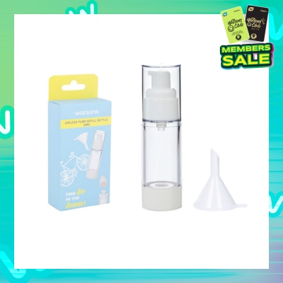 WATSONS Airless Pump Refill Bottle 30ml