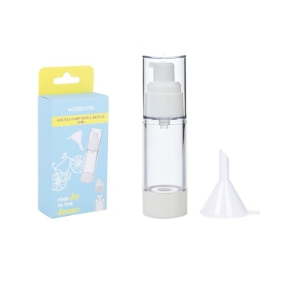 WATSONS Airless Pump Refill Bottle 30ml