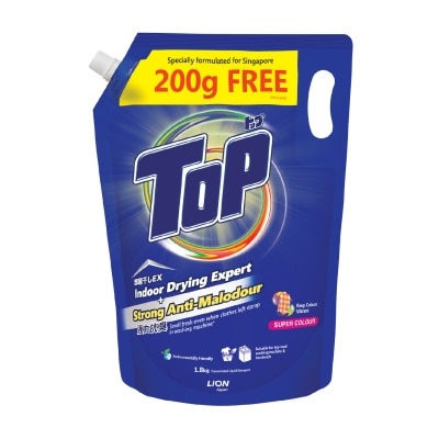 TOP - Concentrated Liquid Detergent Super Colour Refill 1.6kg+200g