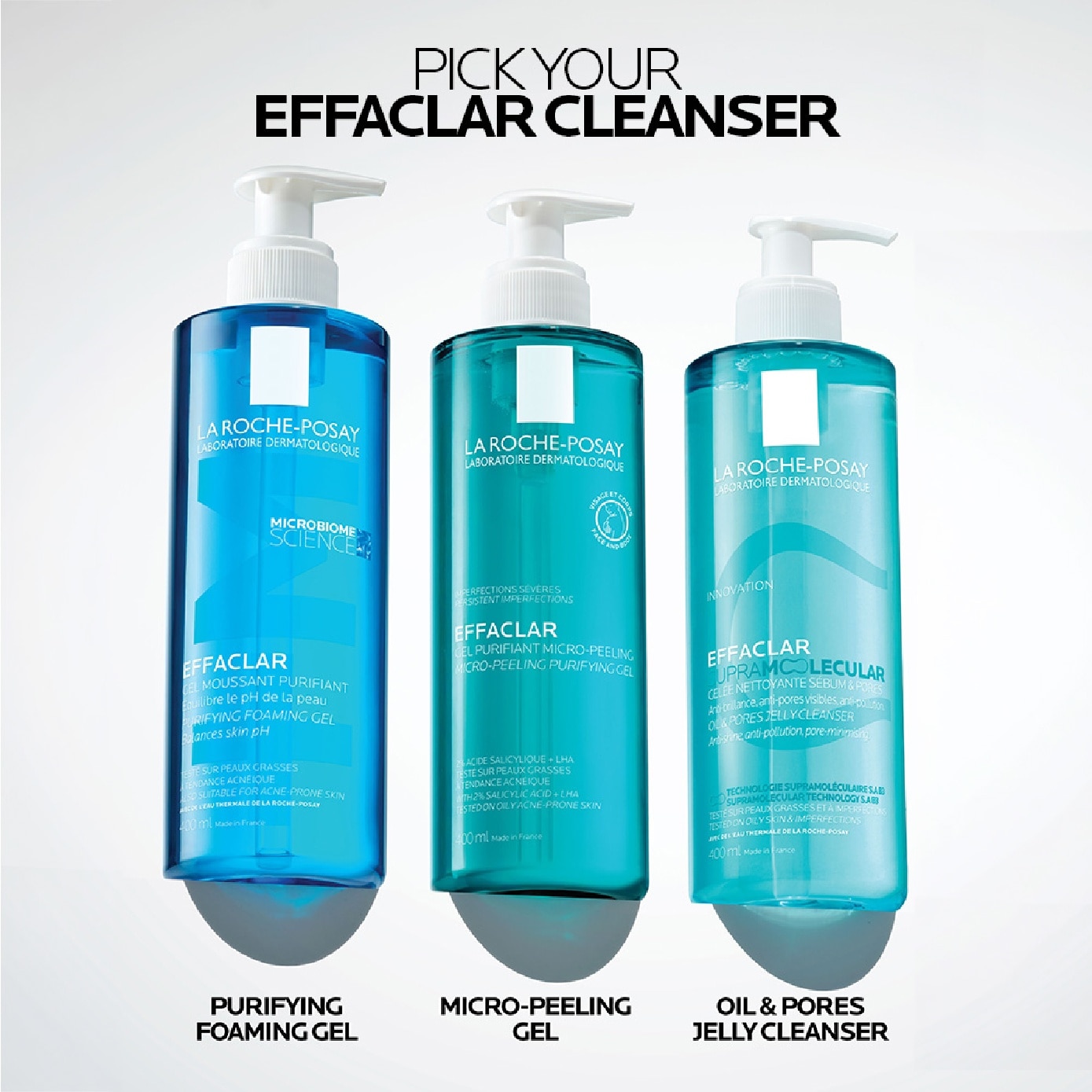 Effaclar Supramolecular Cleanser 400ml