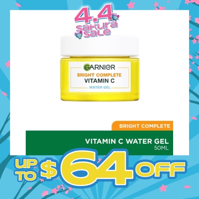 GARNIER - Bright Complete Vitamin C Water Gel (To Fades Dark Spots) 50ml