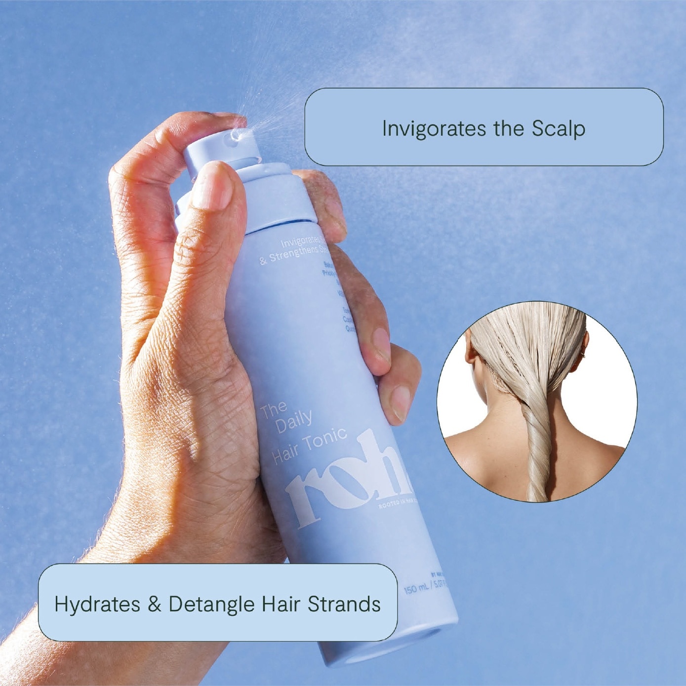 Daily Scalp and Hair Set consists of The Scalp Renew Serum 50ml + The Daily Hair Tonic 150ml image