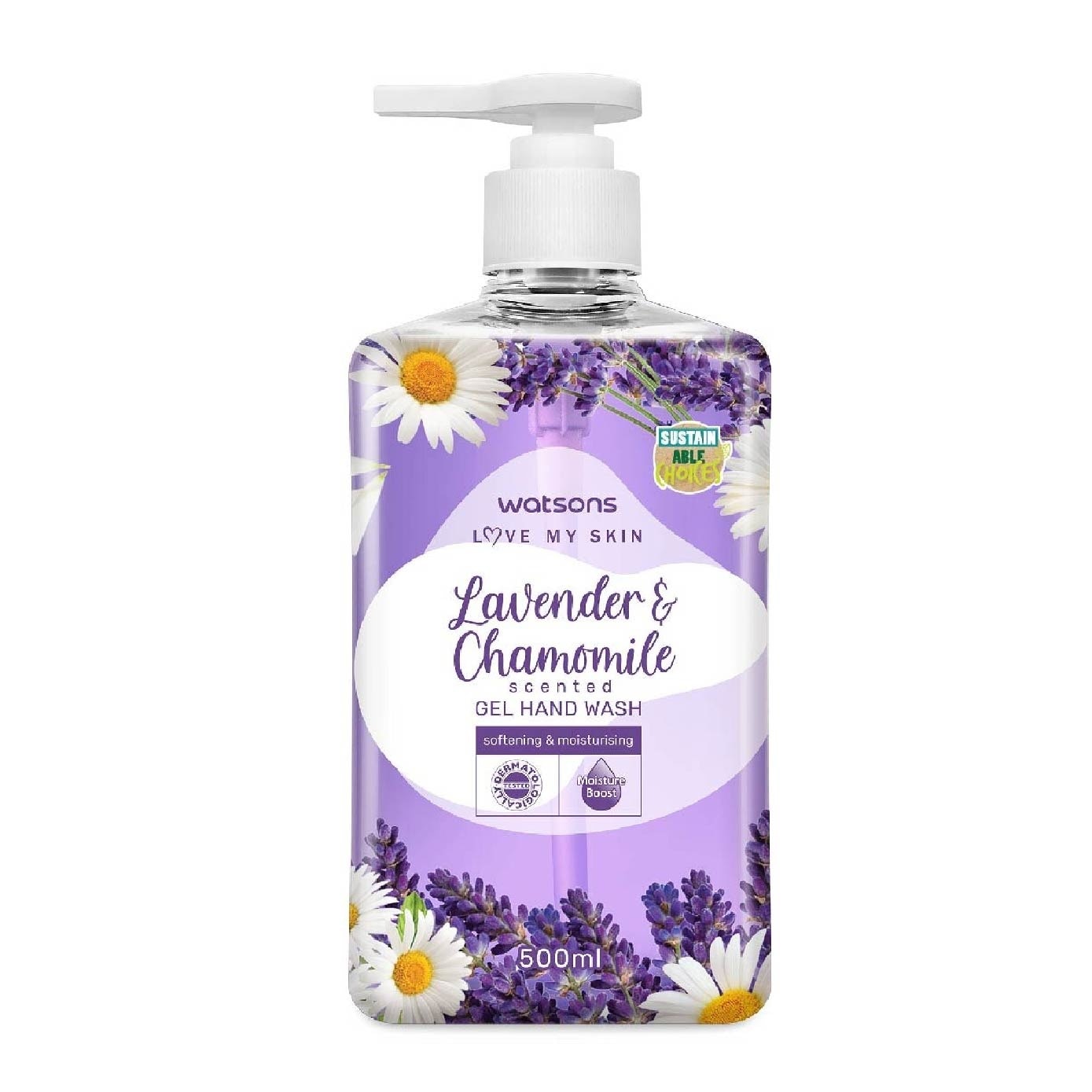 Lavender & Chamomile Scented Gel Hand Wash + Refill Pack Bundle Set 1s image