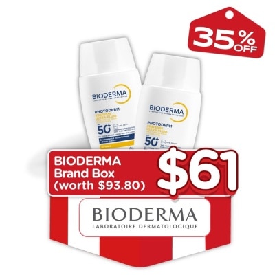 BIODERMA - Photoderm XDefense Ultra-Fluid Hydrating Detox Sunscreen SPF50+ Bundle Set 1s