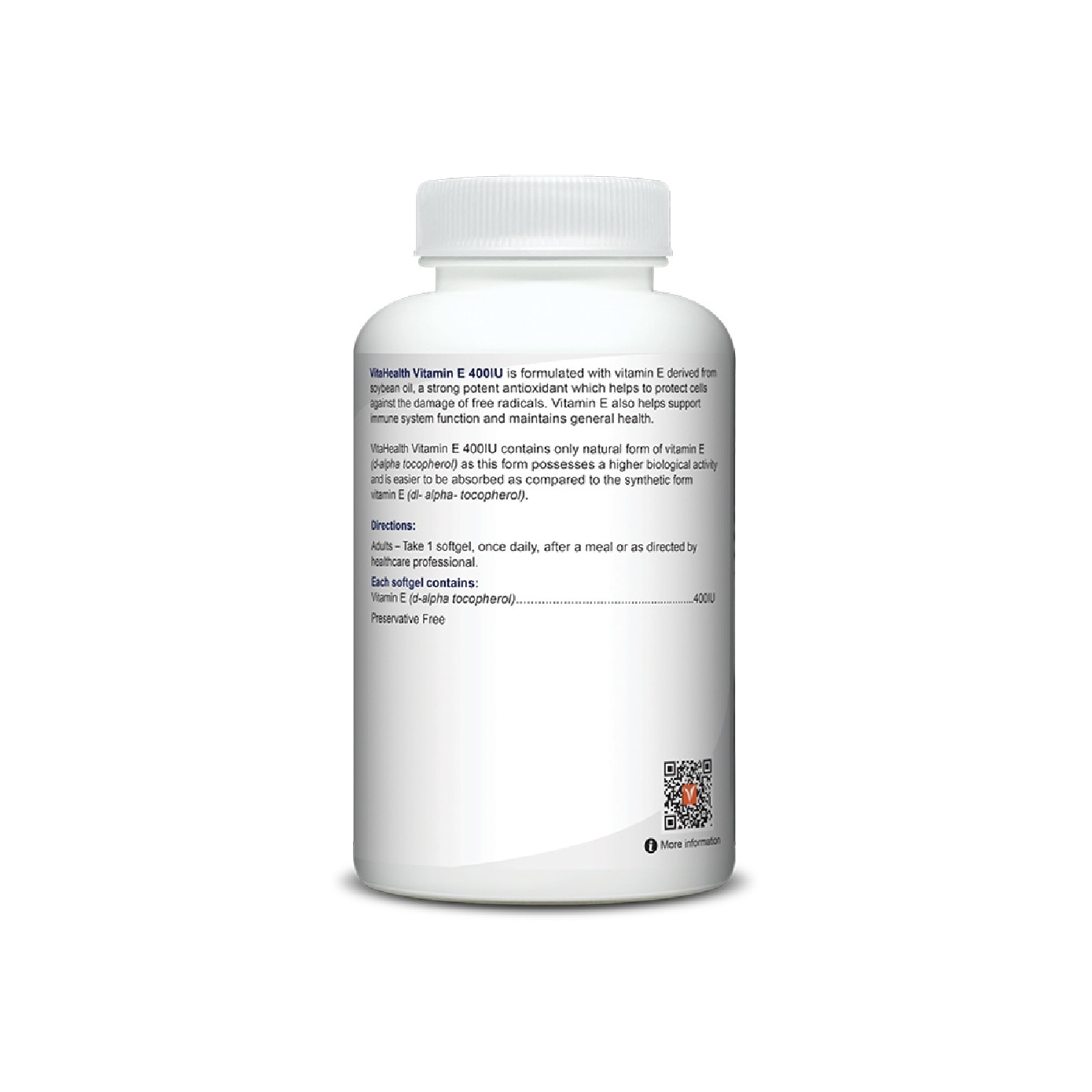 Vitamin E 400IU Softgel 150s image