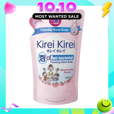 KIREI KIREI Anti Bacterial Foaming Hand Soap Moisturizing Peach 200ml image
