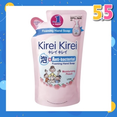KIREI KIREI Anti-Bacterial Foaming Hand Soap Moisturizing Peach 200ml