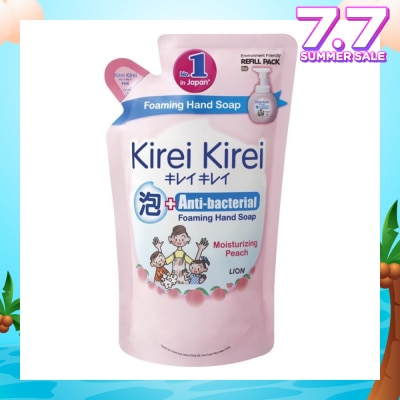 KIREI KIREI Anti-Bacterial Foaming Hand Soap Moisturizing Peach 200ml