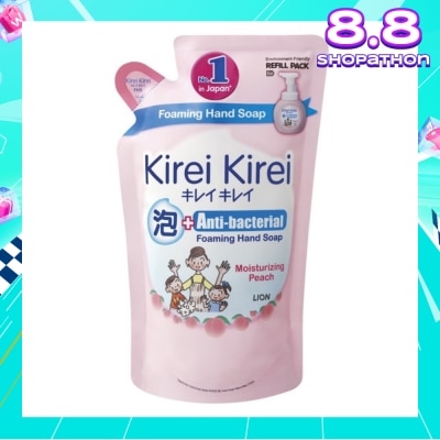 KIREI KIREI Anti-Bacterial Foaming Hand Soap Moisturizing Peach 200ml