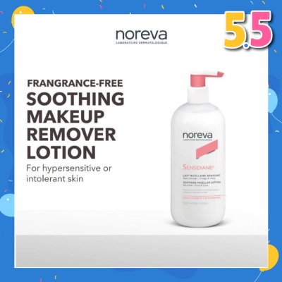 NOREVA Sensidiane Soothing Micellar Lotion For Face & Eyes (Fragrance Free & For Hypersensitive Skin) 500ml