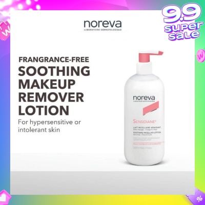 NOREVA Sensidiane Soothing Micellar Lotion For Face & Eyes (Fragrance Free & For Hypersensitive Skin) 500ml