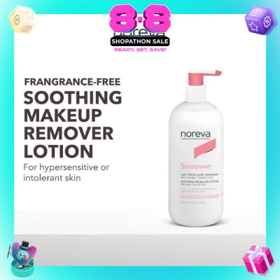 NOREVA - Sensidiane Soothing Micellar Lotion For Face & Eyes (Fragrance Free & For Hypersensitive Skin) 500ml