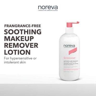 NOREVA Sensidiane Soothing Micellar Lotion For Face & Eyes (Fragrance Free & For Hypersensitive Skin) 500ml