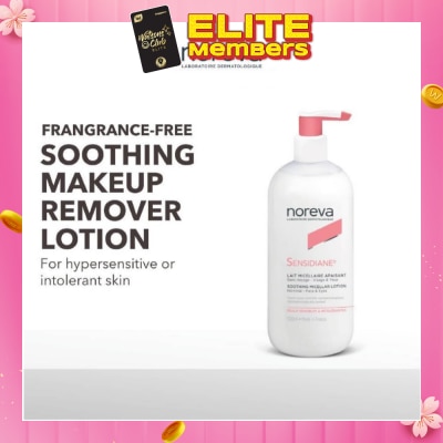 NOREVA Sensidiane Soothing Micellar Lotion For Face & Eyes (Fragrance Free & For Hypersensitive Skin) 500ml (Expiry: Oct`2026)
