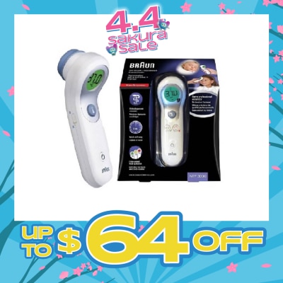 BRAUN - ThermoScan BNT 400 Digital Forehead Thermometer 1s