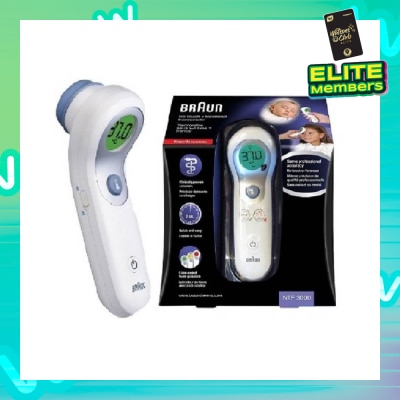 BRAUN ThermoScan BNT 400 Digital Forehead Thermometer 1s