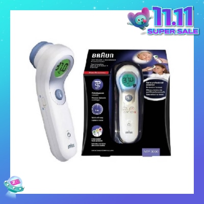 BRAUN ThermoScan BNT 400 Digital Forehead Thermometer 1s