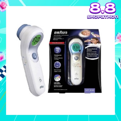 BRAUN ThermoScan BNT 400 Digital Forehead Thermometer 1s