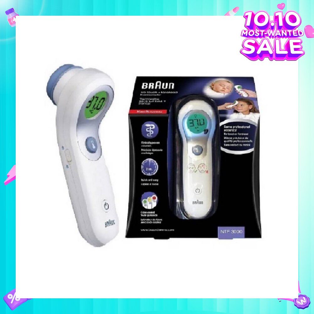 ThermoScan BNT 400 Digital Forehead Thermometer 1s