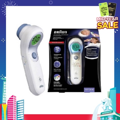 BRAUN ThermoScan BNT 400 Digital Forehead Thermometer 1s
