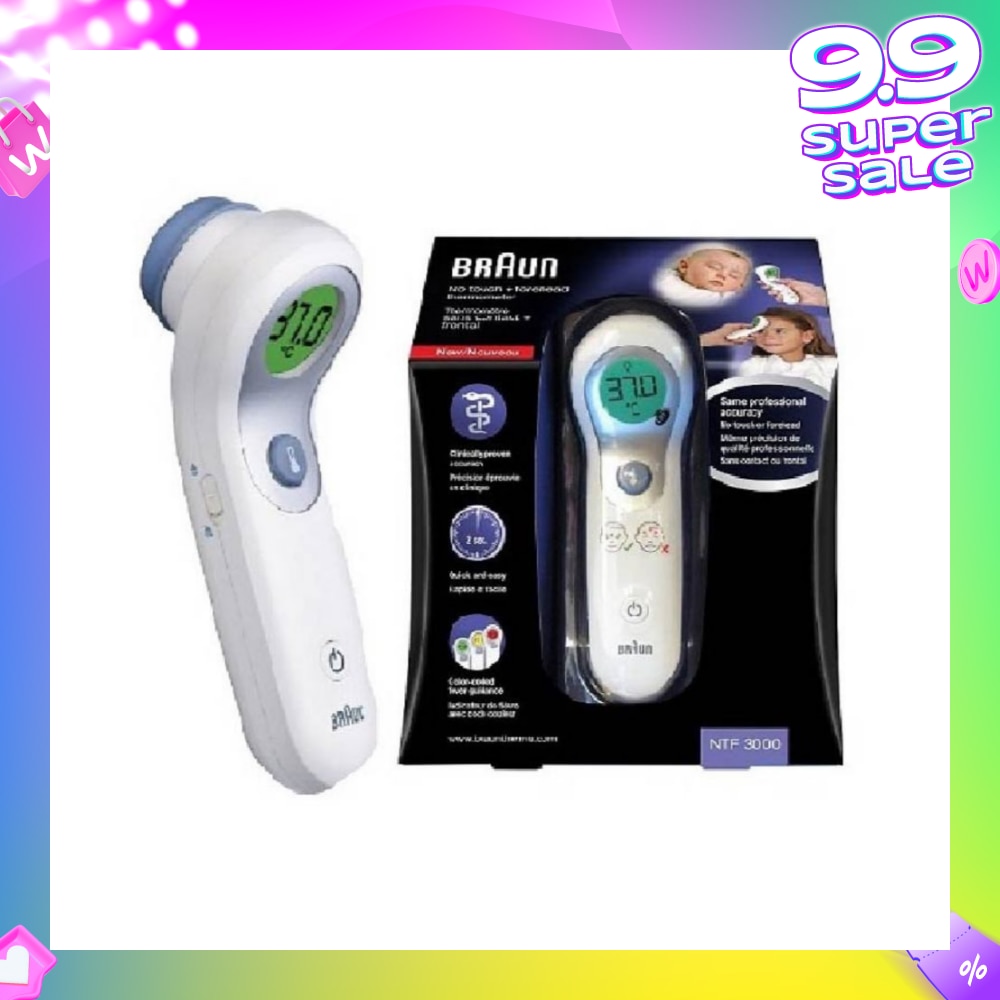 ThermoScan BNT 400 Digital Forehead Thermometer 1s