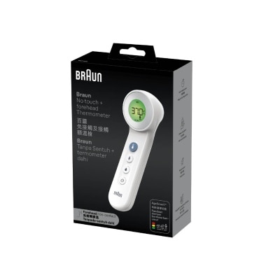 BRAUN ThermoScan BNT 400 Digital Forehead Thermometer 1s image