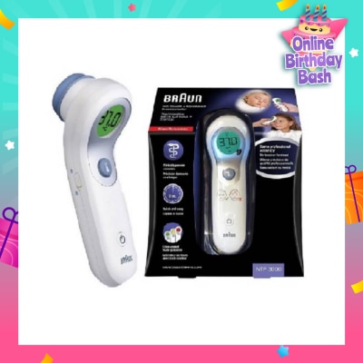 BRAUN ThermoScan BNT 400 Digital Forehead Thermometer 1s