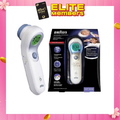 BRAUN ThermoScan BNT 400 Digital Forehead Thermometer 1s