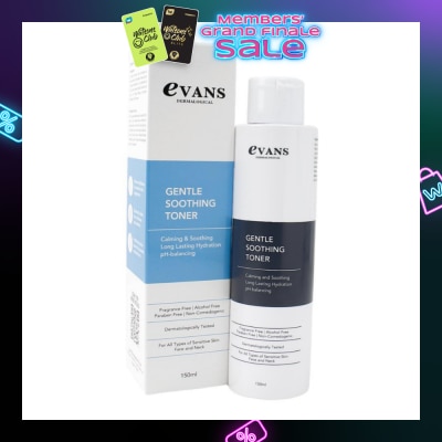 EVANS Dermalogical Gentle Soothing Toner (Calming & Soothing Skin) 150ml