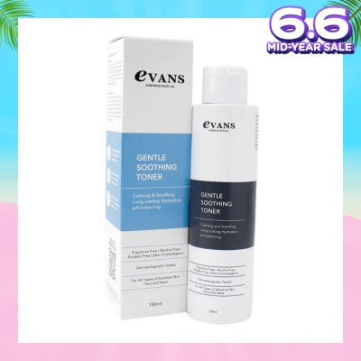 EVANS Dermalogical Gentle Soothing Toner (Calming & Soothing Skin) 150ml