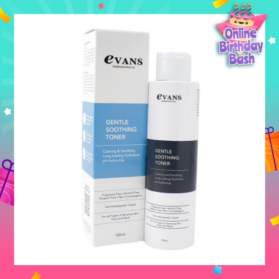 EVANS Dermalogical Gentle Soothing Toner (Calming & Soothing Skin) 150ml