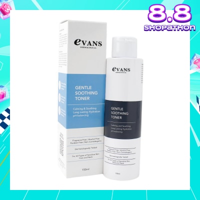 EVANS Dermalogical Gentle Soothing Toner (Calming & Soothing Skin) 150ml