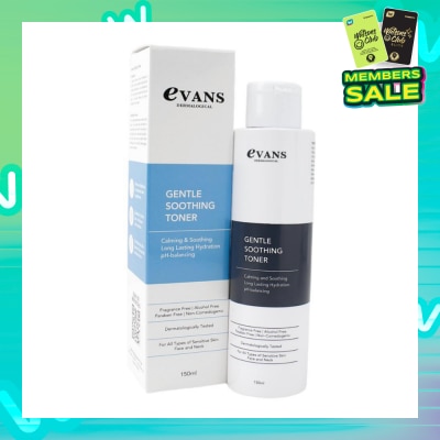 EVANS Dermalogical Gentle Soothing Toner (Calming & Soothing Skin) 150ml