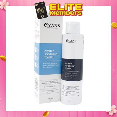 EVANS Dermalogical Gentle Soothing Toner (Calming & Soothing Skin) 150ml