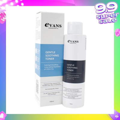 EVANS Dermalogical Gentle Soothing Toner (Calming & Soothing Skin) 150ml