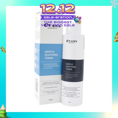 EVANS Dermalogical Gentle Soothing Toner (Calming & Soothing Skin) 150ml